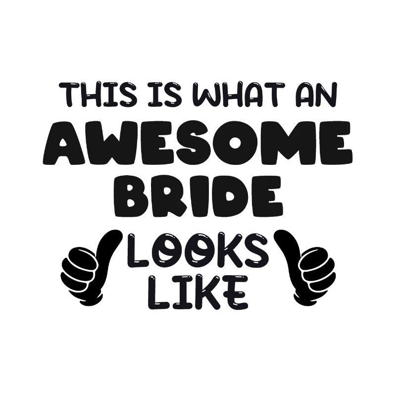 This is what an Awesome Bride Looks Like