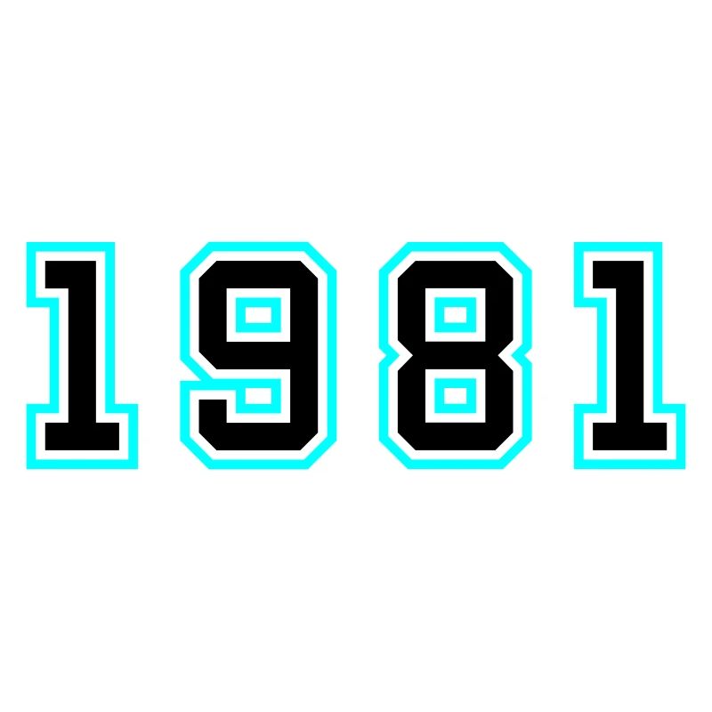 1981 Jahr Geburtstag