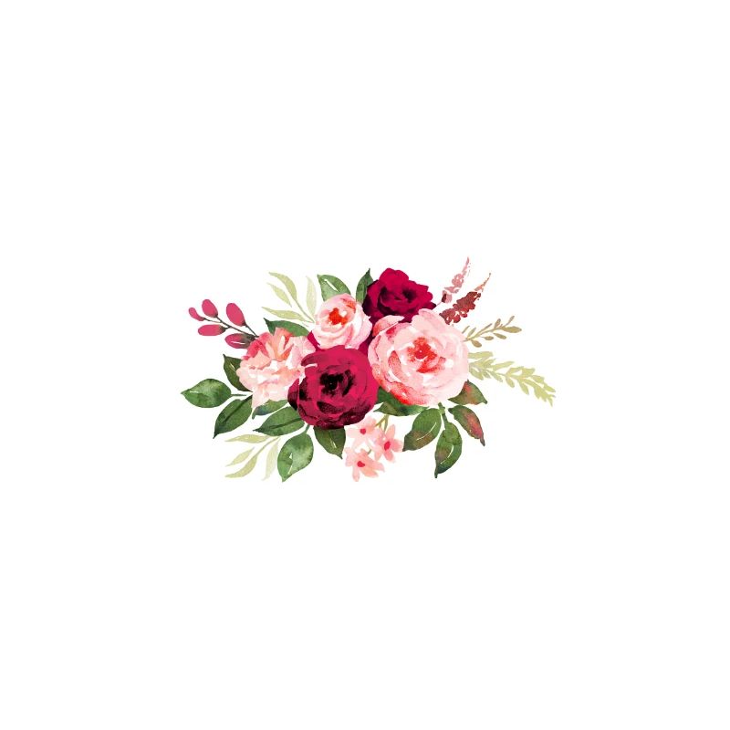 Team bride bouquet de fleurs flèche