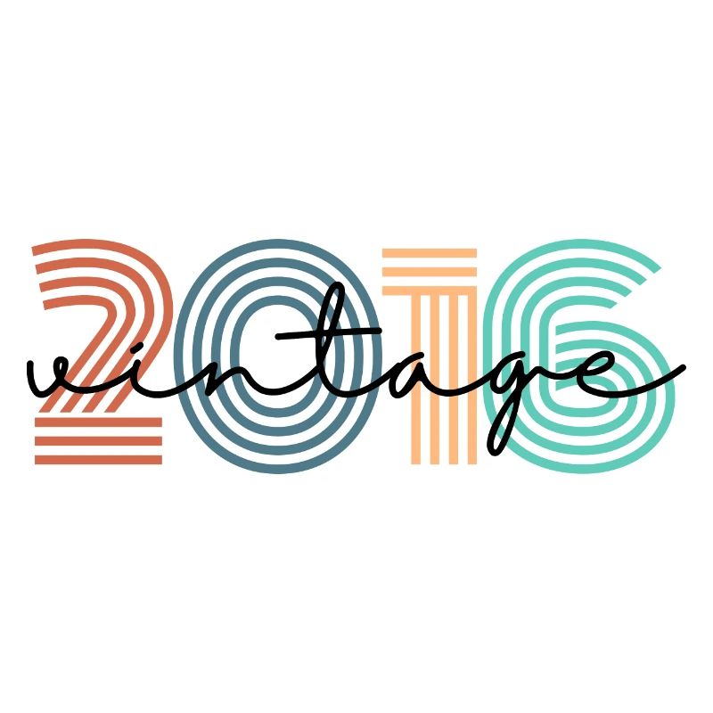 2016 Vintage Retro
