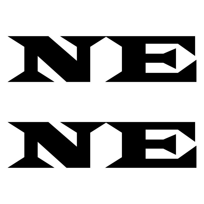 Ne Ne Schriftzug schwarz