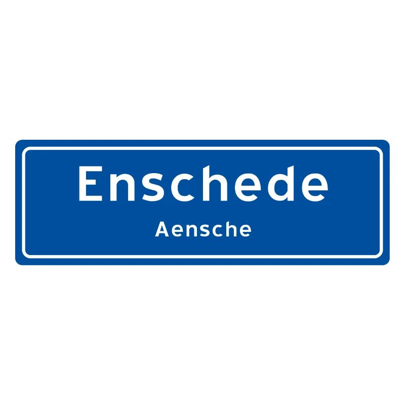 Panneau du nom de la ville d’Enschede