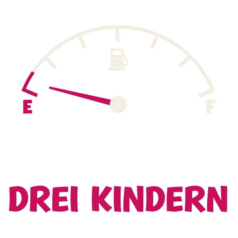 Tank leer Mama von 3 Kindern Mutter Muttertag Kind