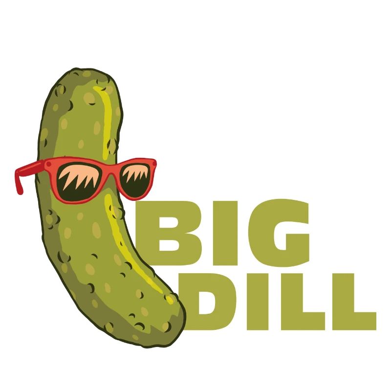 Je suis un peu un gros cornichon au concombre à l’aneth