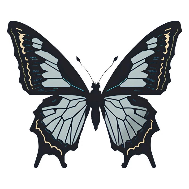 Simple Butterfly Minimalist Butterfly Minimalistic