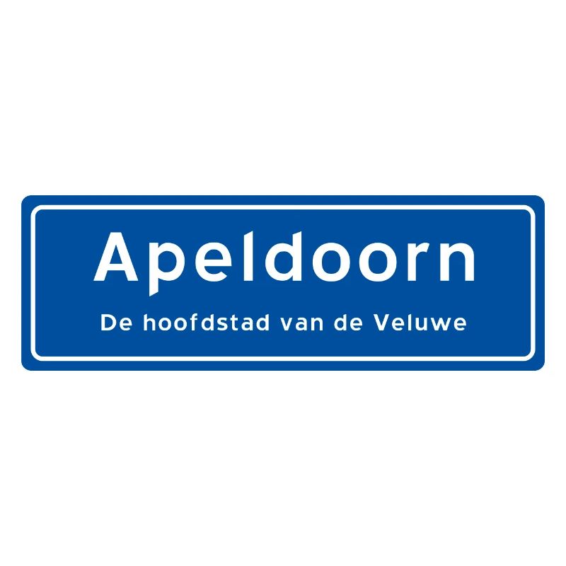 Panneau de toponyme d’Apeldoorn