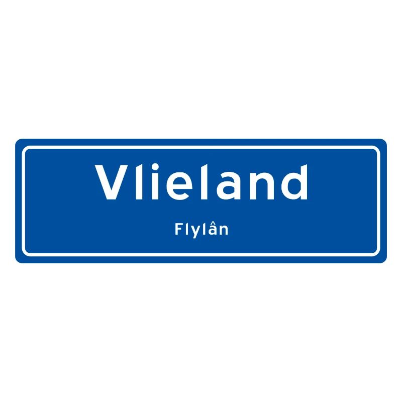 Panneau de nom de lieu Vlieland