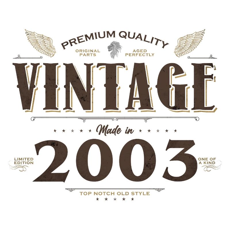 21 ans Millésime 2003 Edition Limitée 21ème