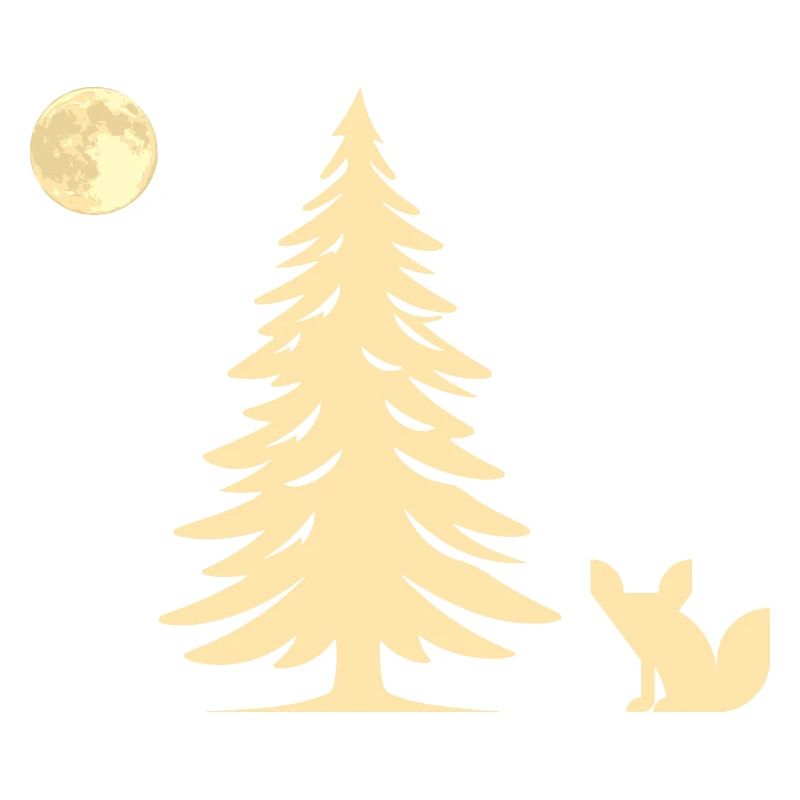 Fuchs im Wald - Geschenkidee