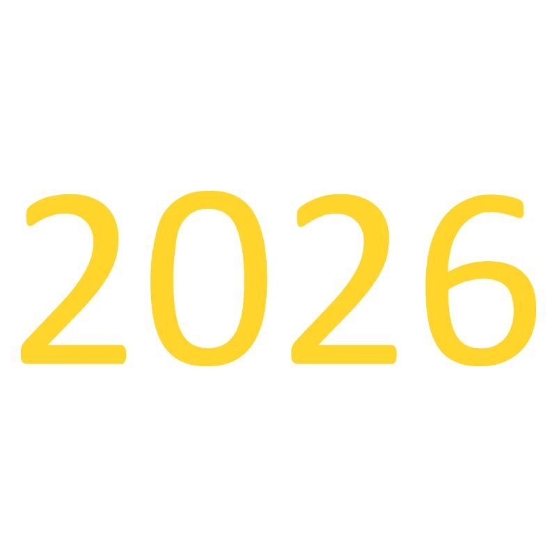 2026 Yellow Template Personalize