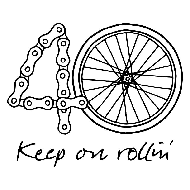 40 - keep on rollin'