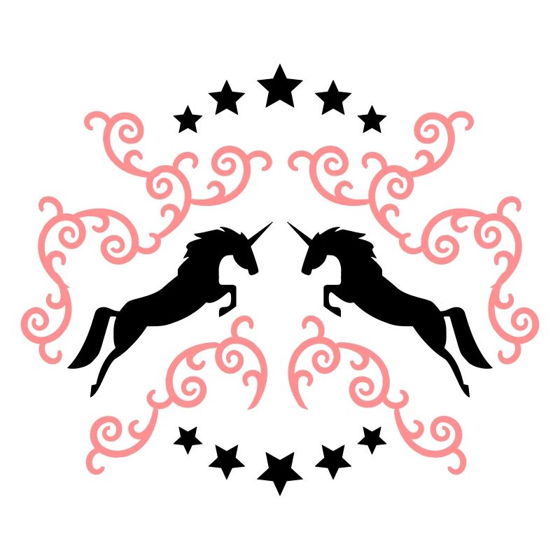 Jumping Unicorns -Springende Einhörner