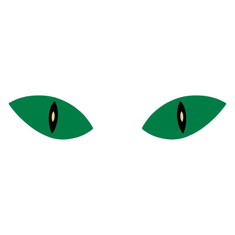 ★ Couleurs de conception modifiables ★ Deux yeux de chat