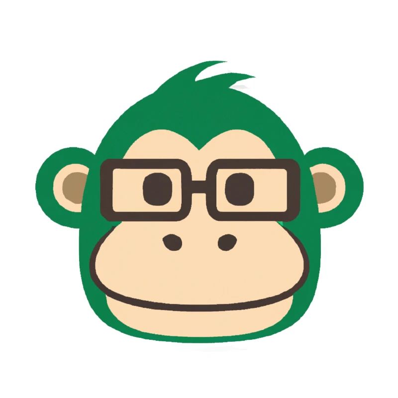 Type d’autocollant de singe