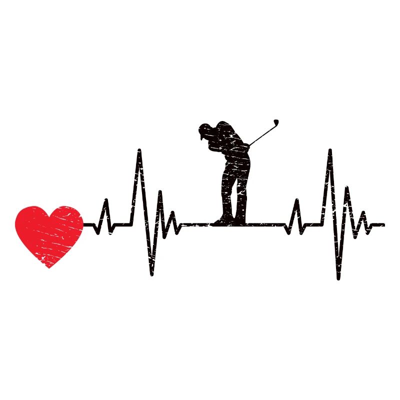 Golf Golfschläger Golfspieler Spruch Golfball