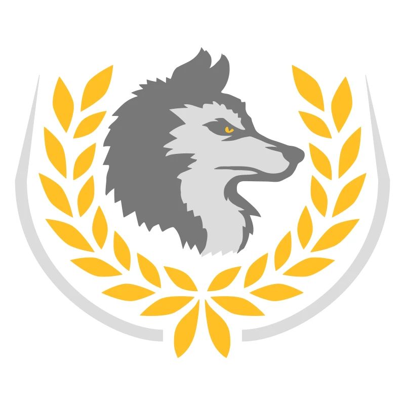 Laurel Wreath Bad Wolf Logo