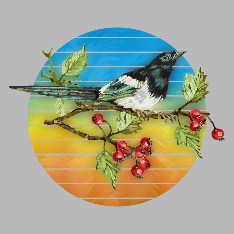 Oiseau coloré