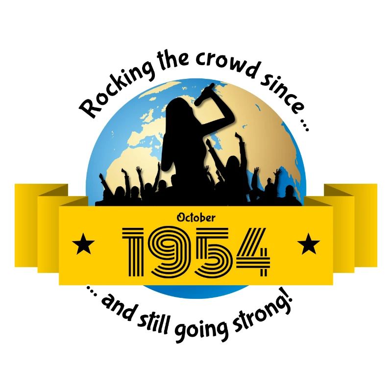 70. Geburtstag Rocking the crowd since 10/1954