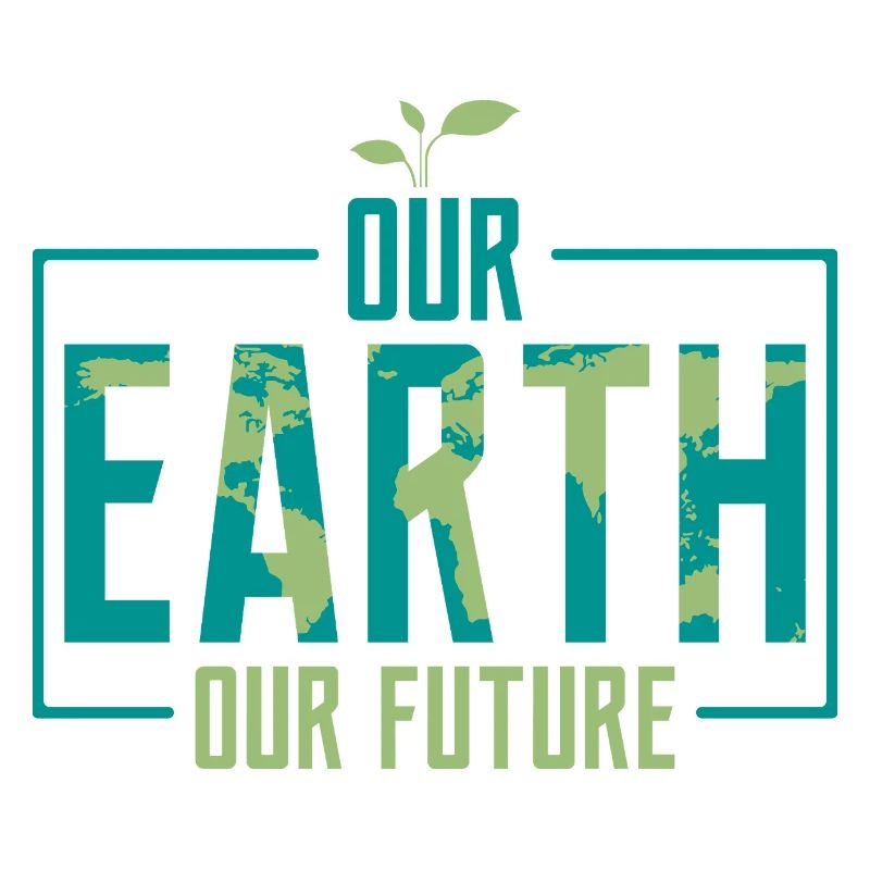 Our Earth Our Future Earth Day Environmental Plane