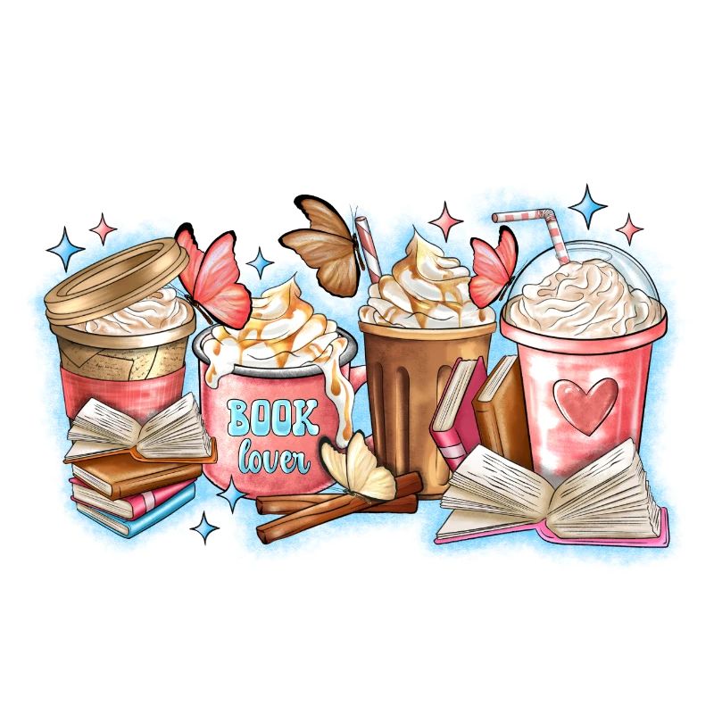 Book Lover Coffee Cups