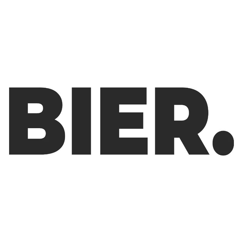 Bière. – C’est tout ce dont tu as besoin