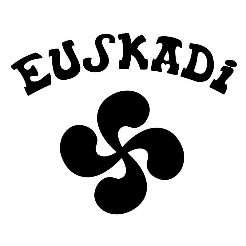 Basque cross black vector
