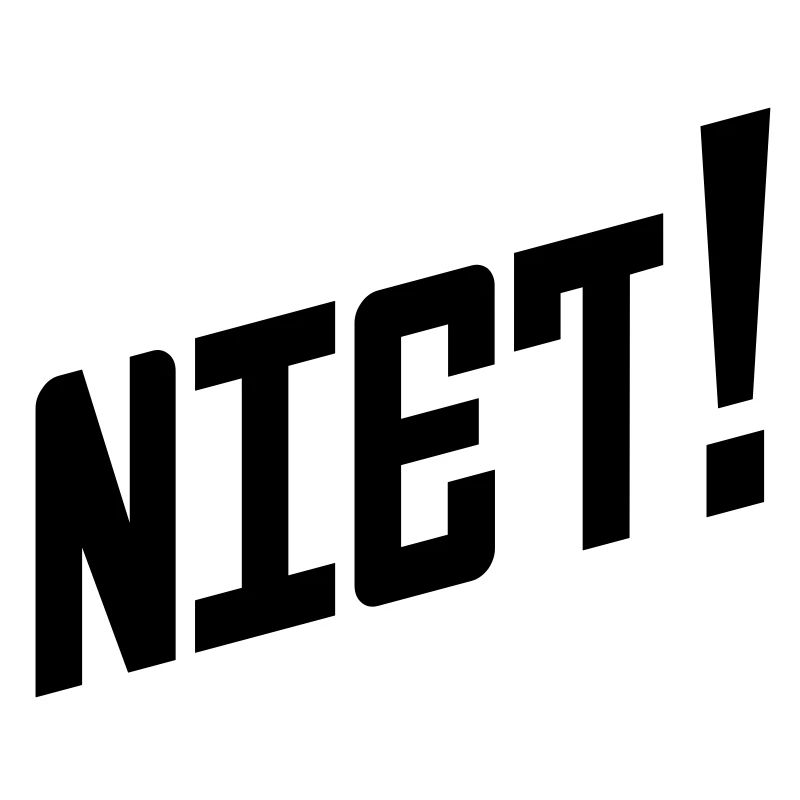 Sagen Sie es in Russisch: Niet!