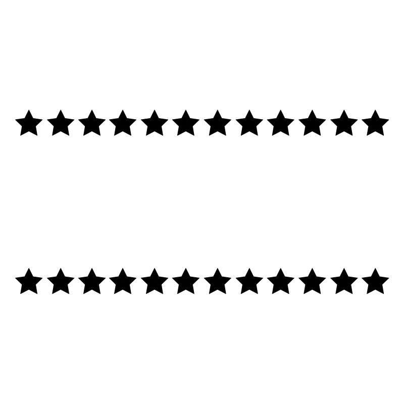 Stars / / 24 / / Star rows / / rows / / chains / /