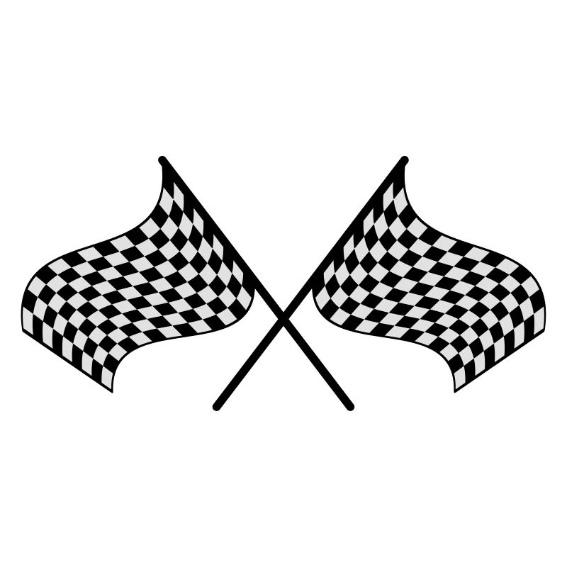 drapeau à damiers