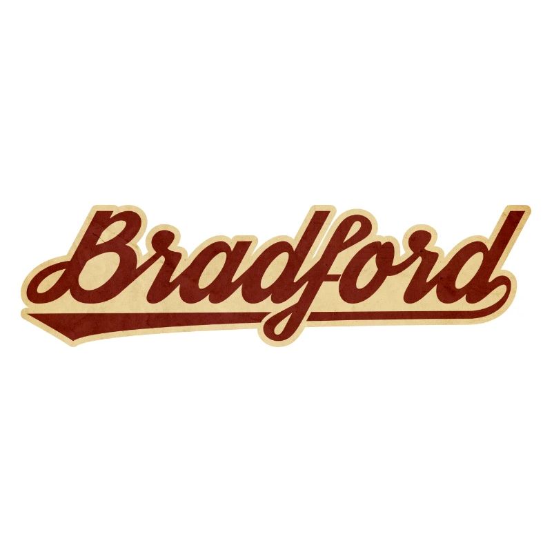 Bradford Vintage Script Logo
