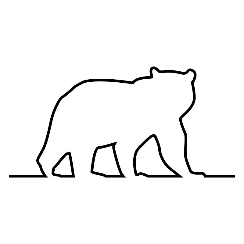 Bear Silhouette
