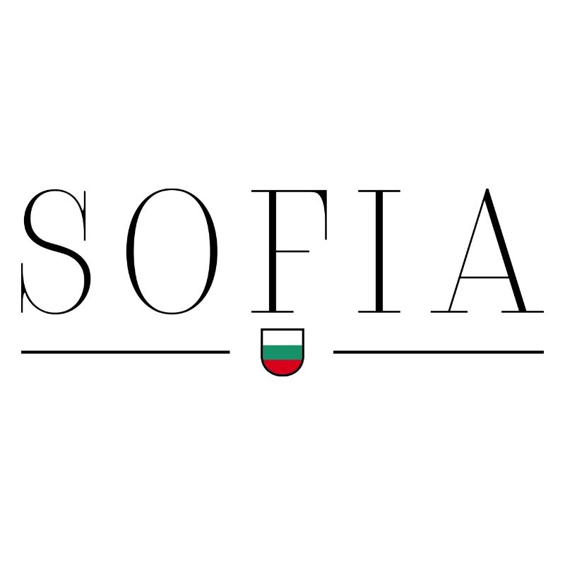 Sofia, Bulgarie T-shirt de conception de style