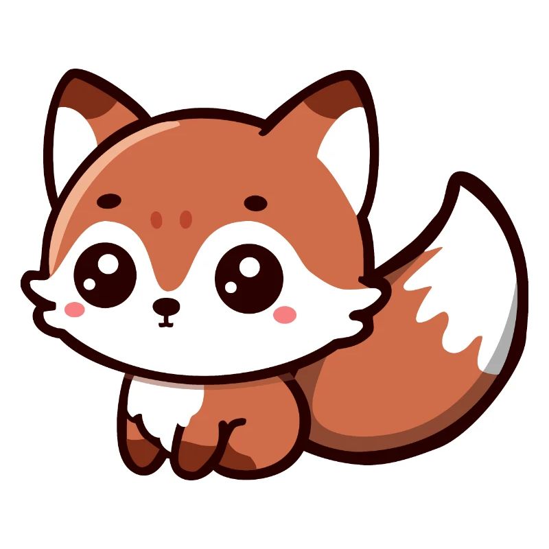 Fluffy Delight: Chibi Fox Charm