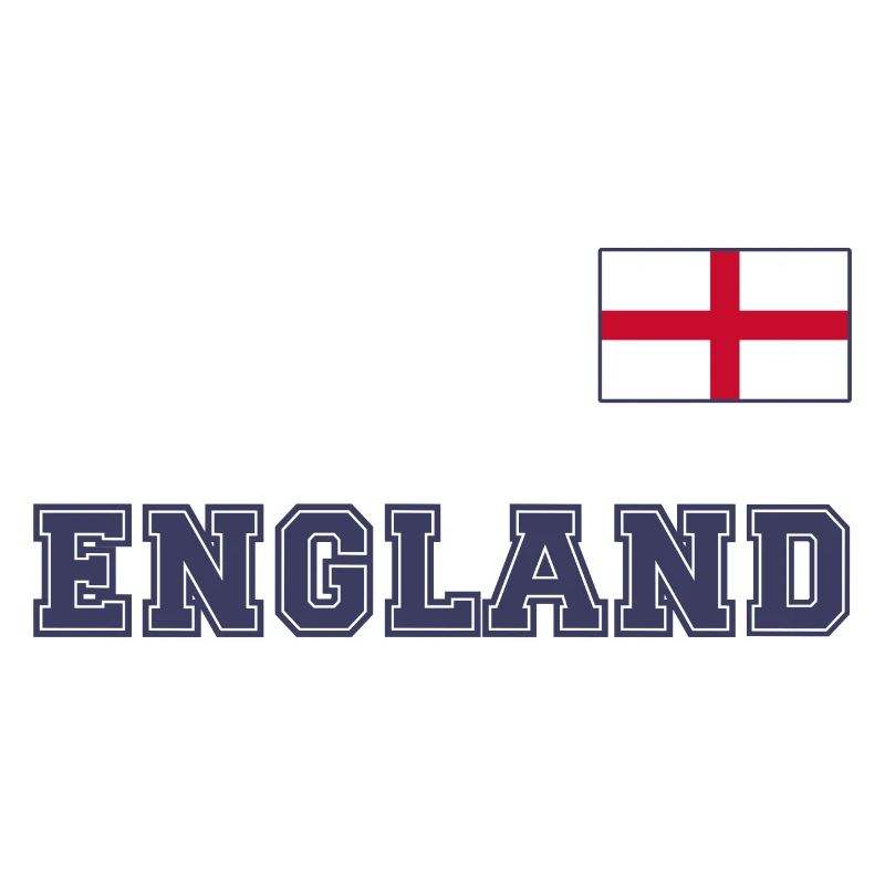 Look maillot ANGLETERRE avec drapeau drapeau sur la poitrine