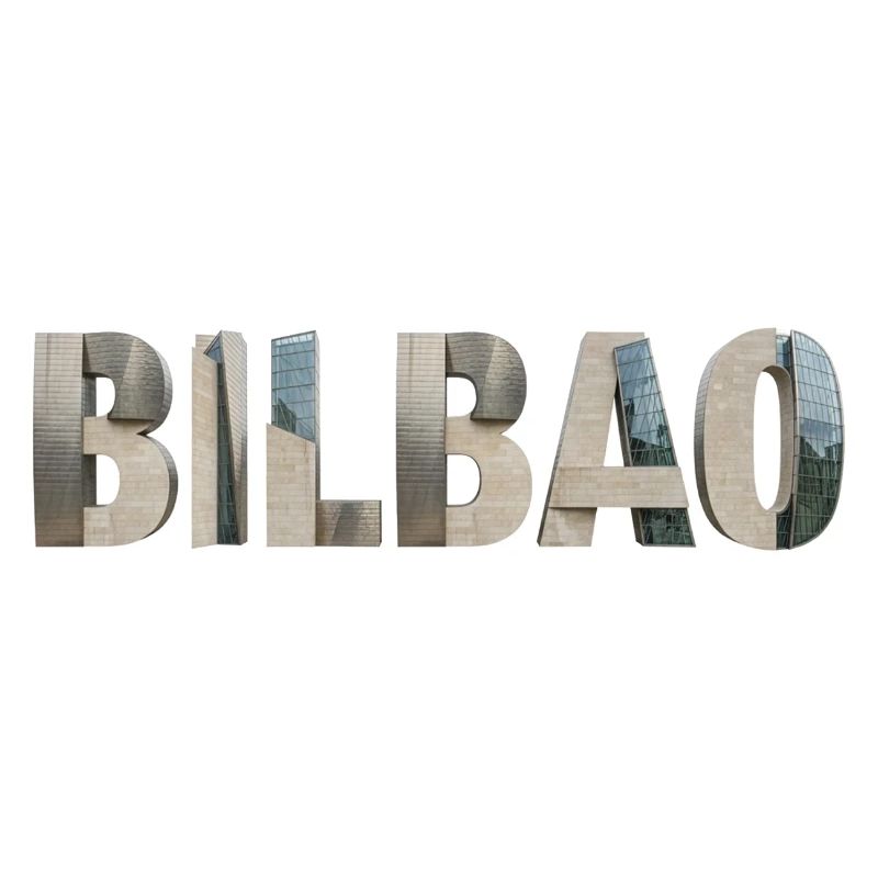 BILBAO – Modern Architectural Typography