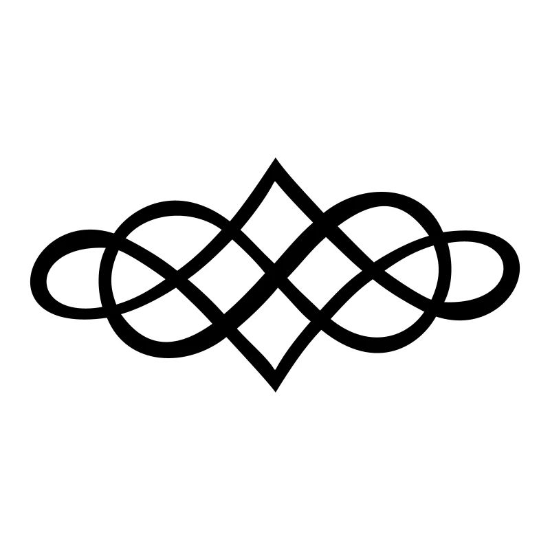 symbole de l'infini / infinity ornament (1c)