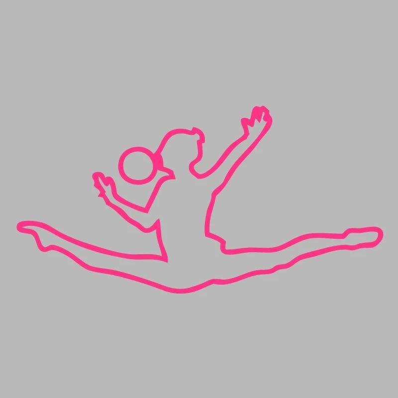 grs rhythmic gymnastics dessin8