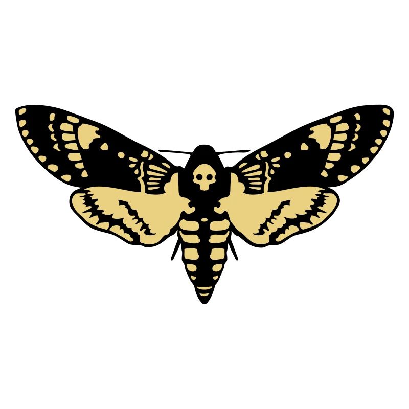 Sphinx Schädel butterfly skull
