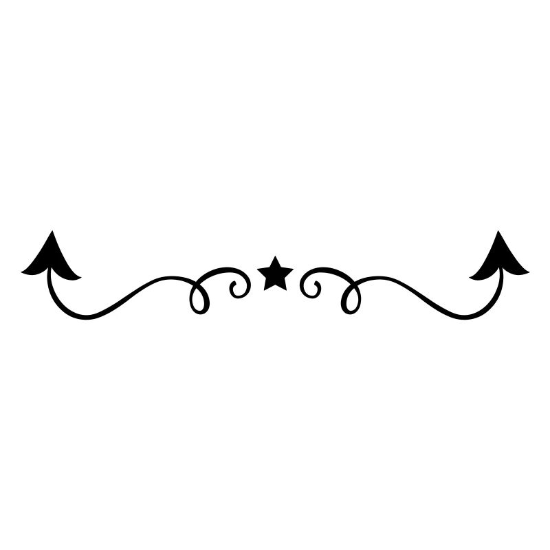 ornamente element pfeil