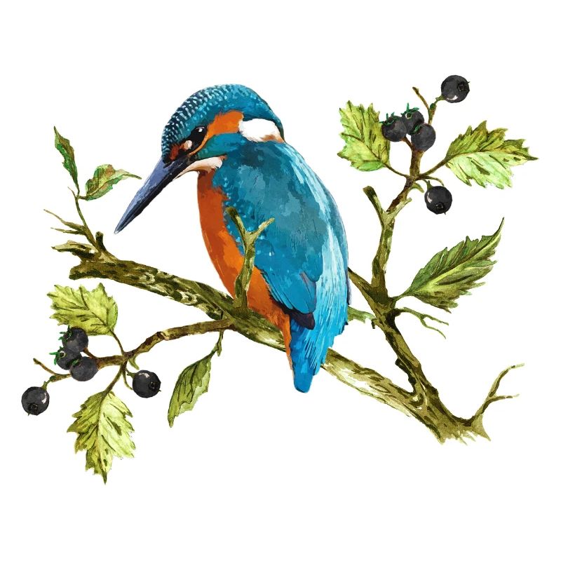Bunter Vogel