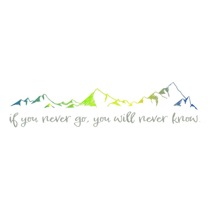 never go, never know