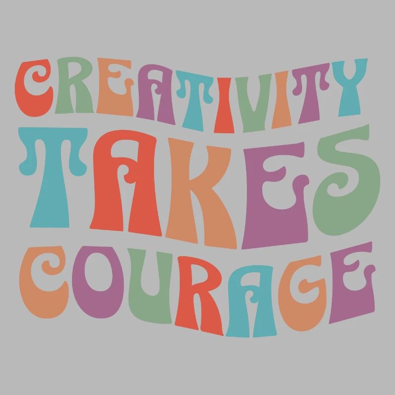 Créativité Demande Du Courage Phrase Inspirante