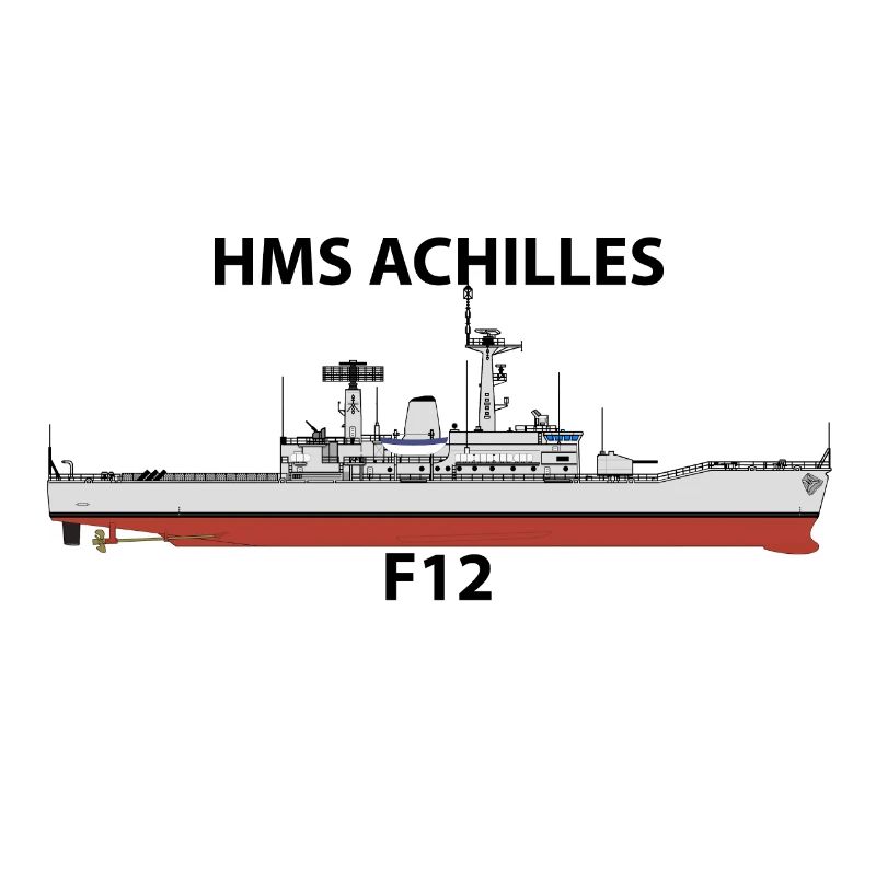 HMS ACHILLES - LEANDER ORIG