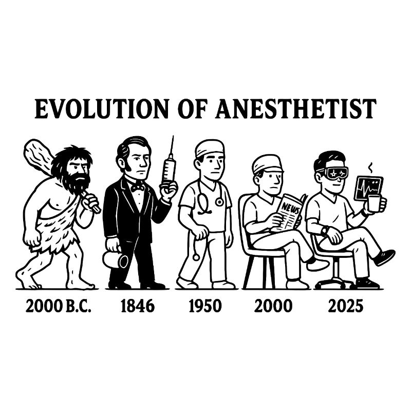 Evolution of Anesthetist - Mediziner mit Stil