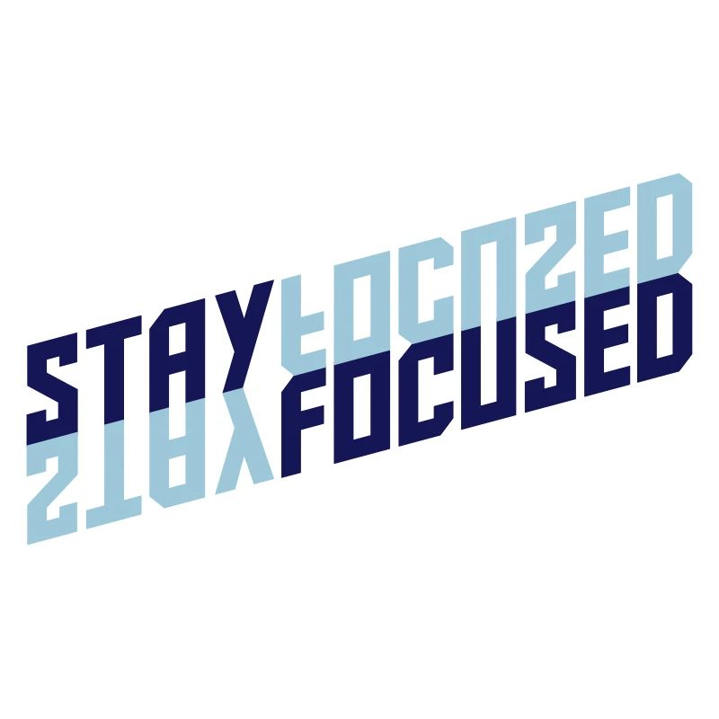 stay focused mirrored crazy reflection schat