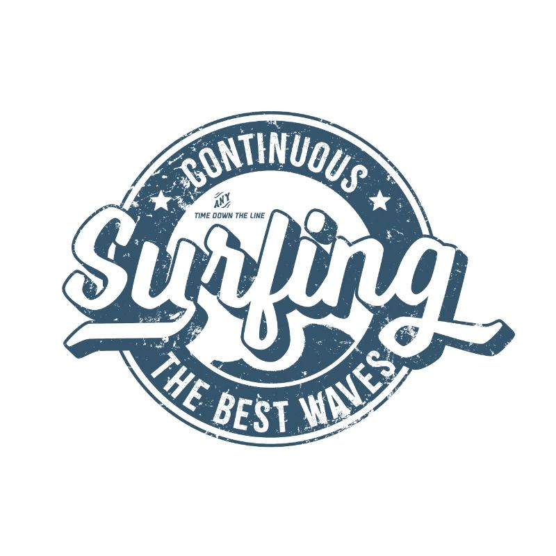 Denim surf label Vintaged