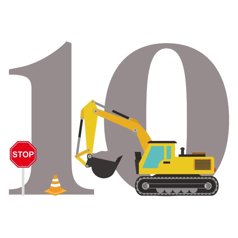 10th anniversary excavator