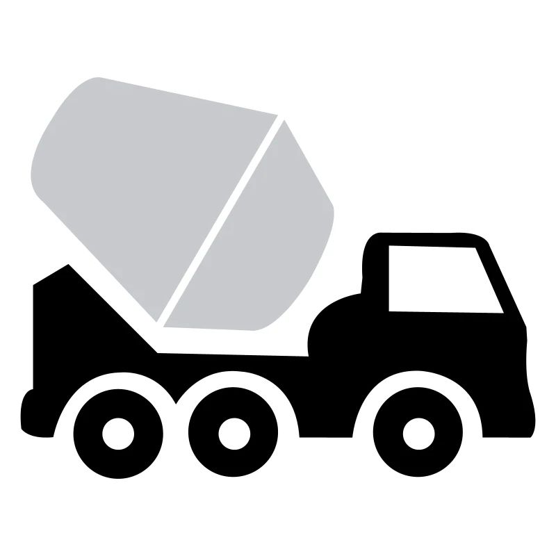 Construction work excavator vehicle