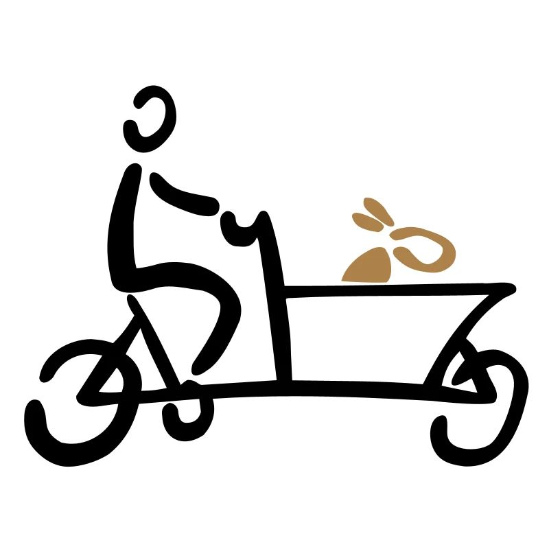 Bakfiets vélo cargo chien de vélos
