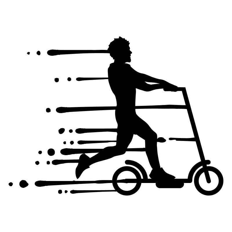 drops graffiti wet electric scooter clipart electr